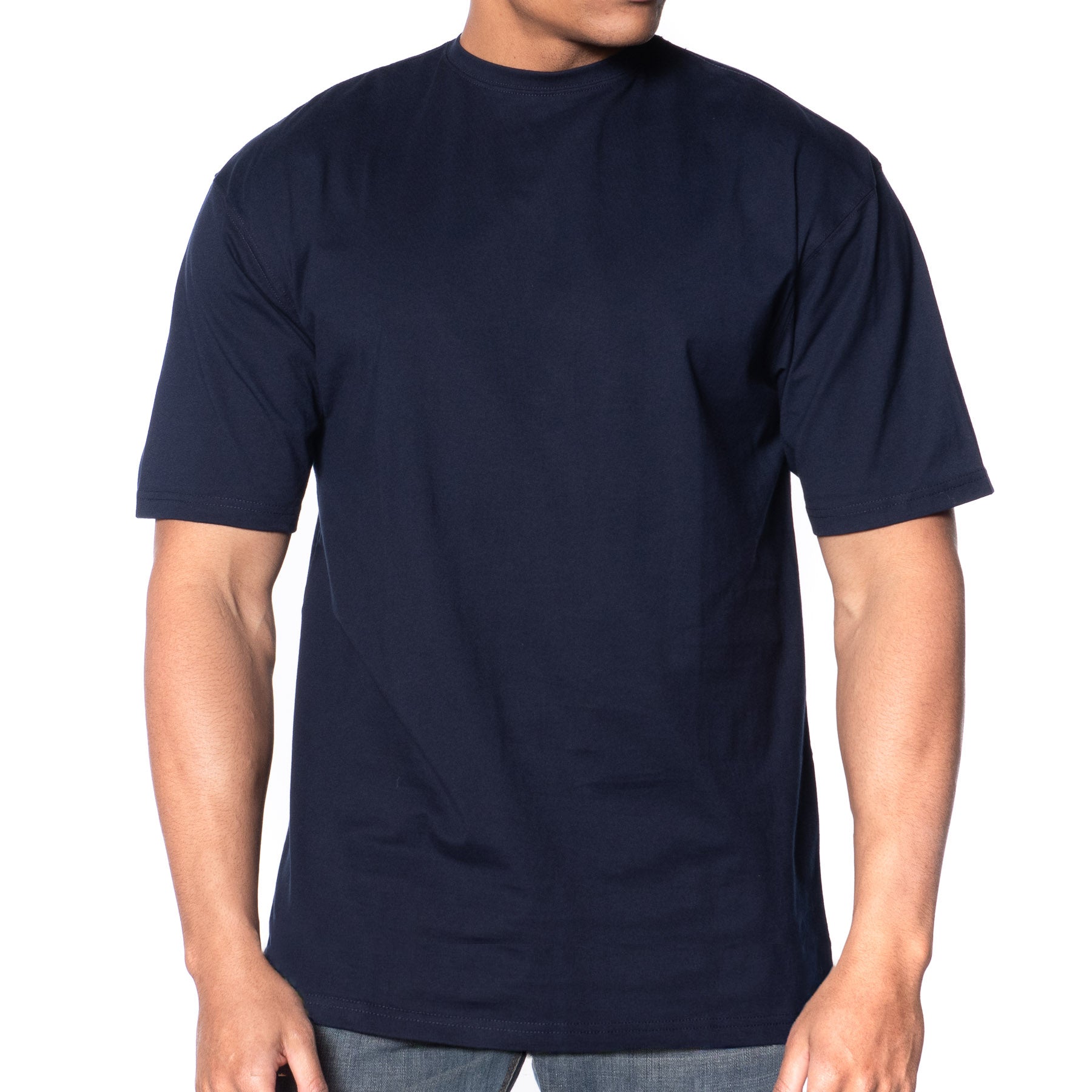 Men's Basic Tall Crew Neck T-Shirt