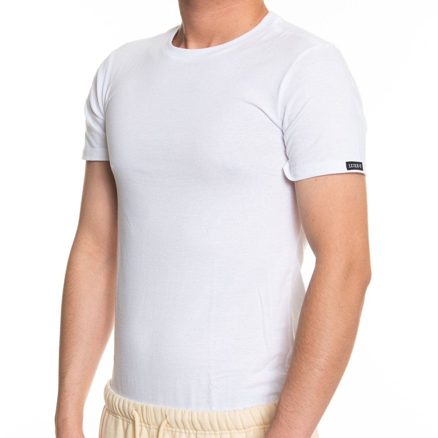 3 Pack Slim Fit Crew Neck Undershirts