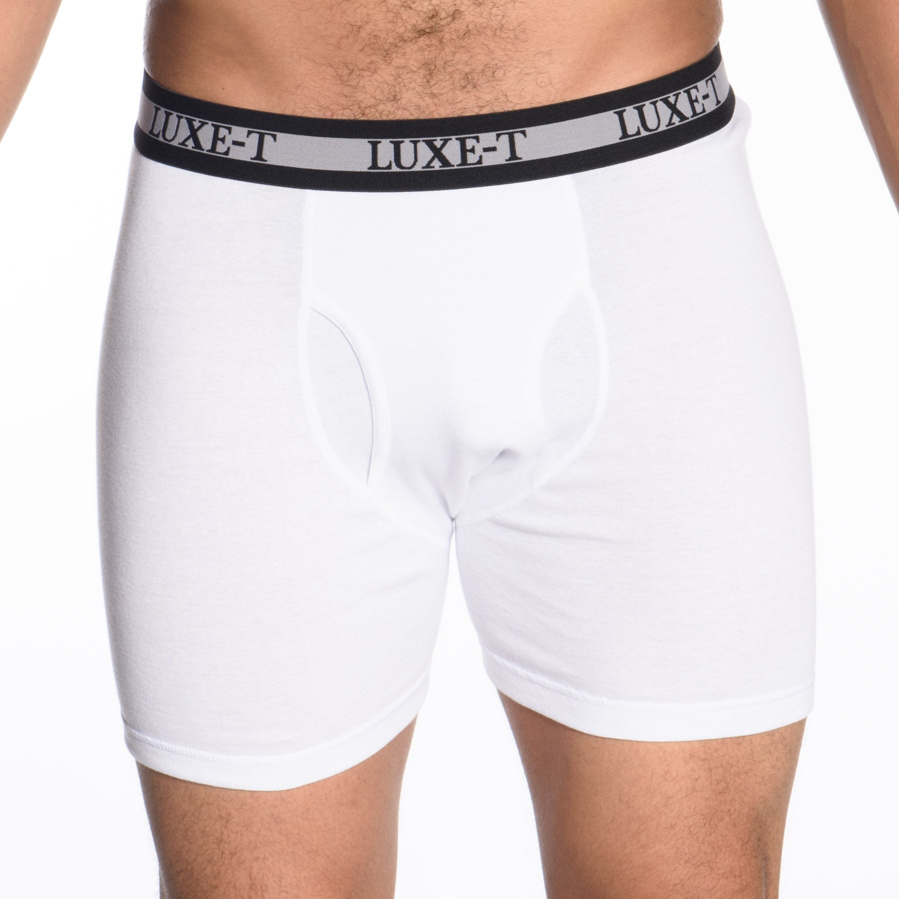 White Boxer Brief Underwear (2-pack)