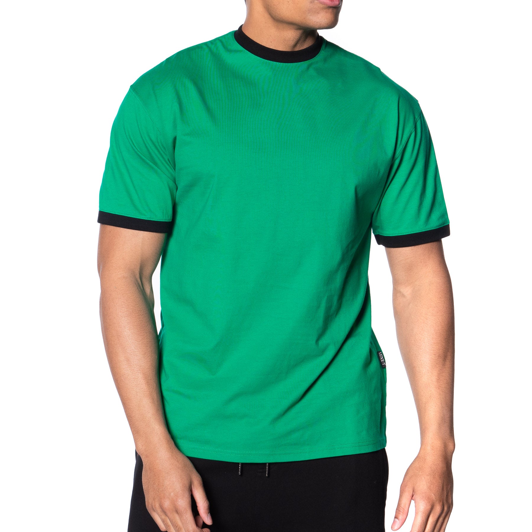 Men's 100% Combed Cotton Heavy Weight Classic Ringer T-Shirt