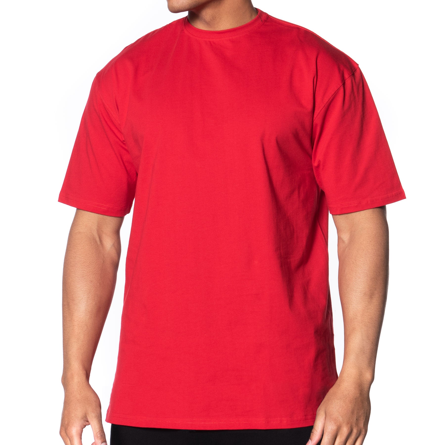 Men's Basic Tall Crew Neck T-Shirt