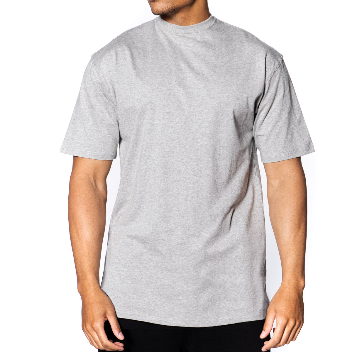 Men's Basic Tall Crew Neck T-Shirt