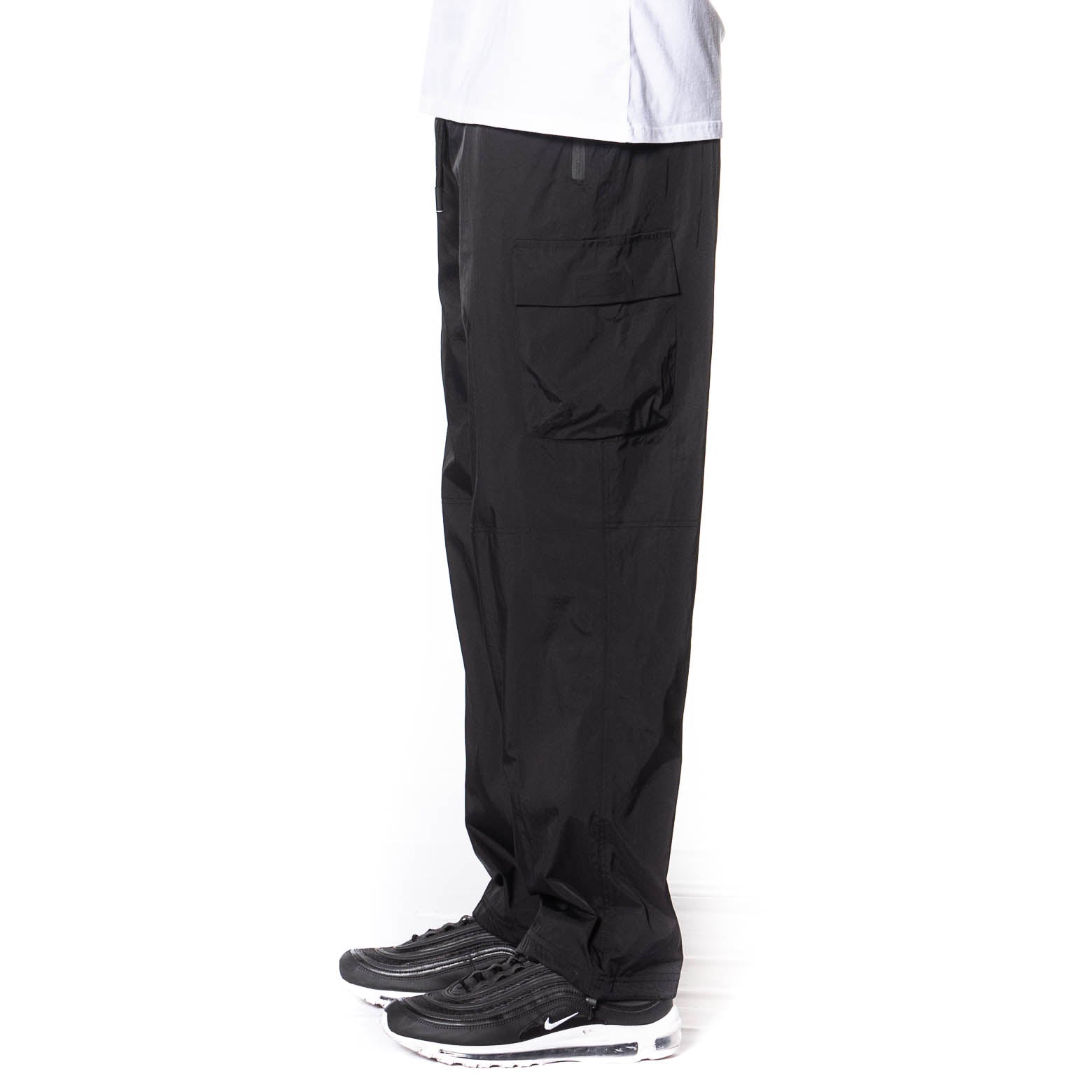 Revgear Adult Nylon Pant - NEW - Solid Black - No Stripes! - Revgear