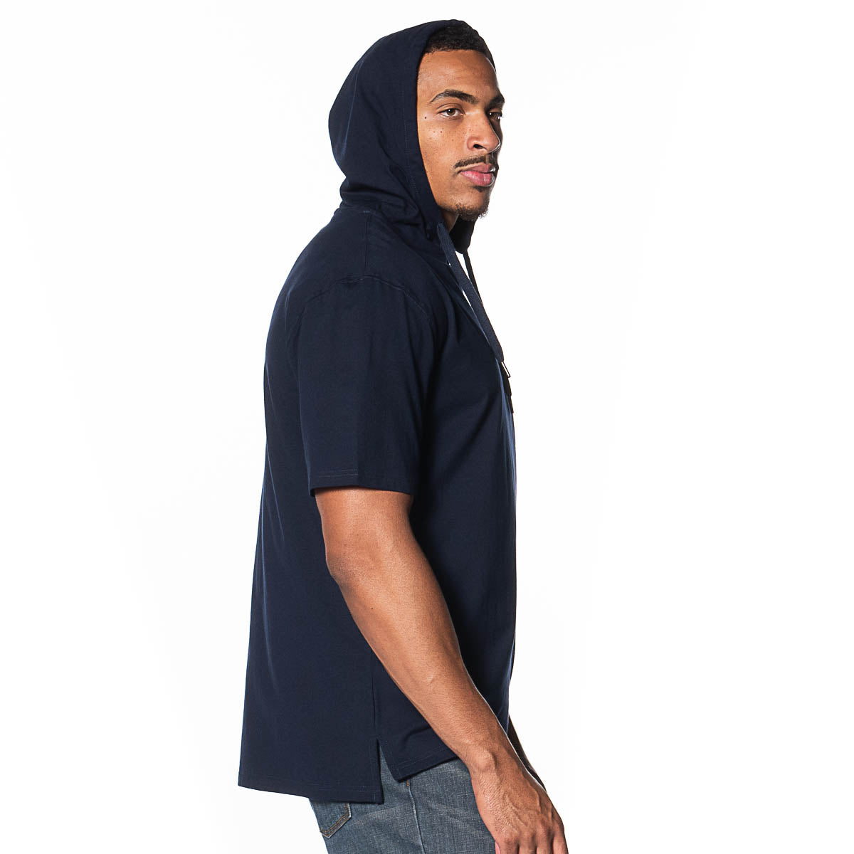 Hooded store cotton shirt