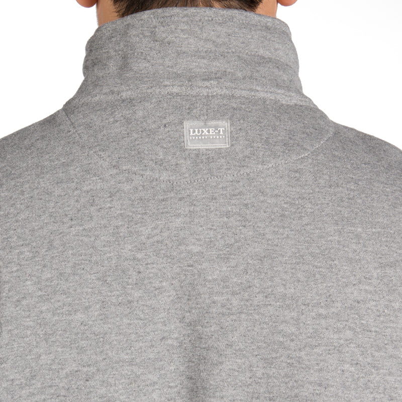 Half zip best sale mockneck sweatshirt