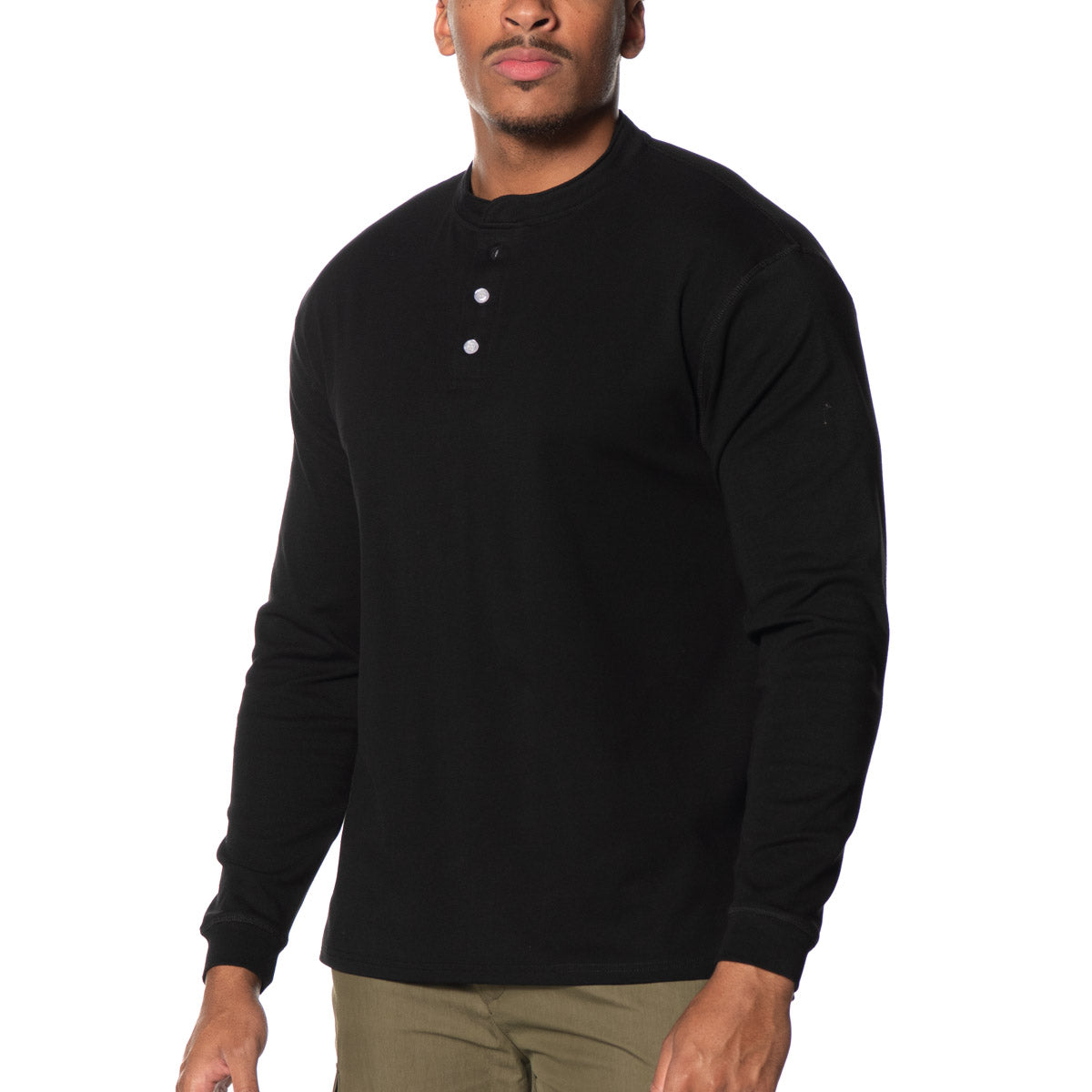 Crew neck henley new arrivals