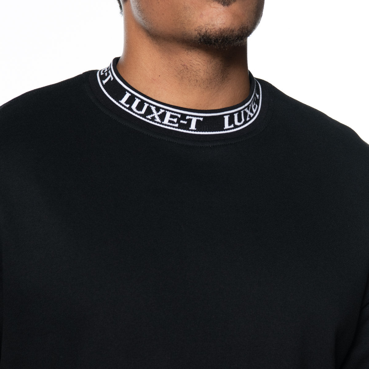 Luxe-T Logo Collar Sweatshirt